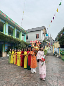 Dâng lễ mừng lễ hội truyền thống thôn Thanh Lương - Kỳ Thủy